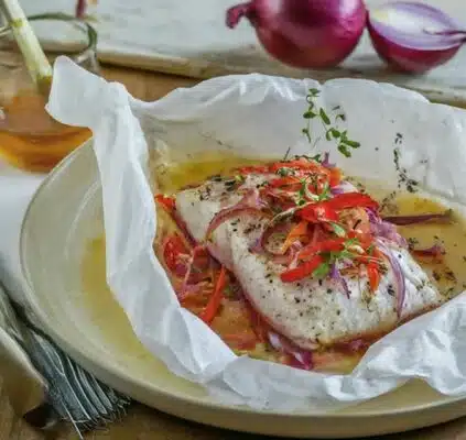 Recette saine et gourmande de poisson en papillote