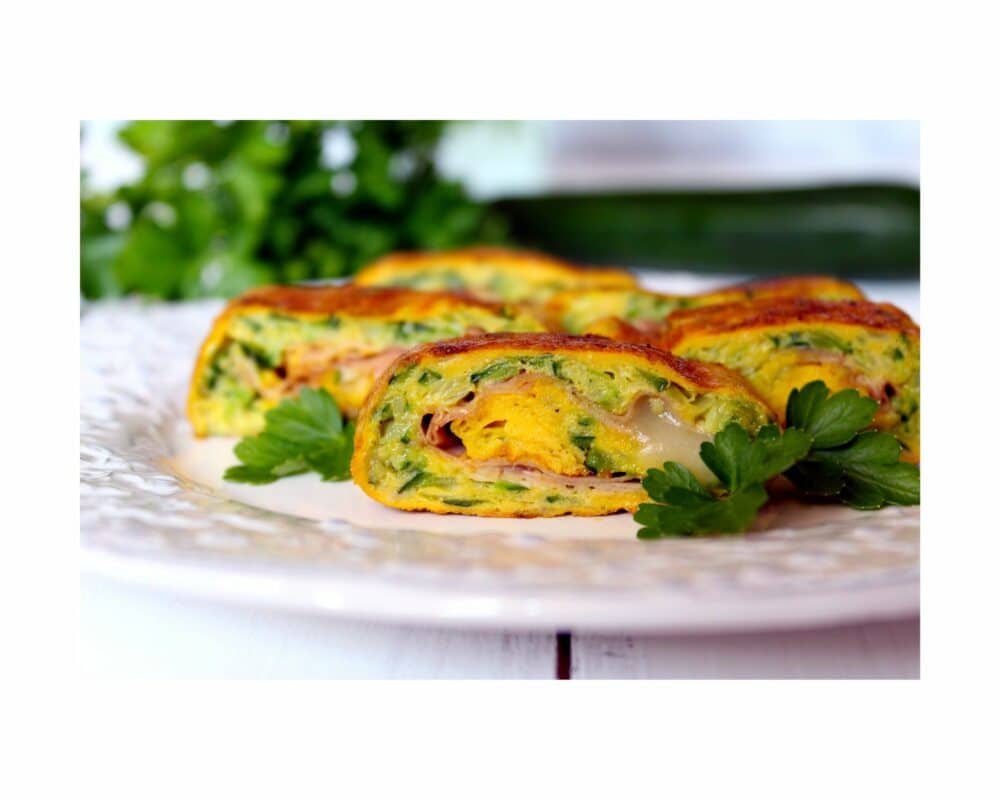 Recette saine et rapide de roulés de courgettes