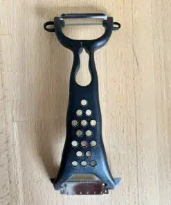 Double économe légumes multifonction noir