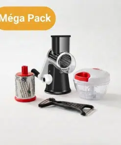 Alternative view of Pack Cuisine Essentiel 3 en 1 Noir et Rouge – Convicook