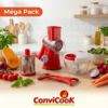 Pack Cuisine Essentiel 3 en 1 Rouge – Convicook